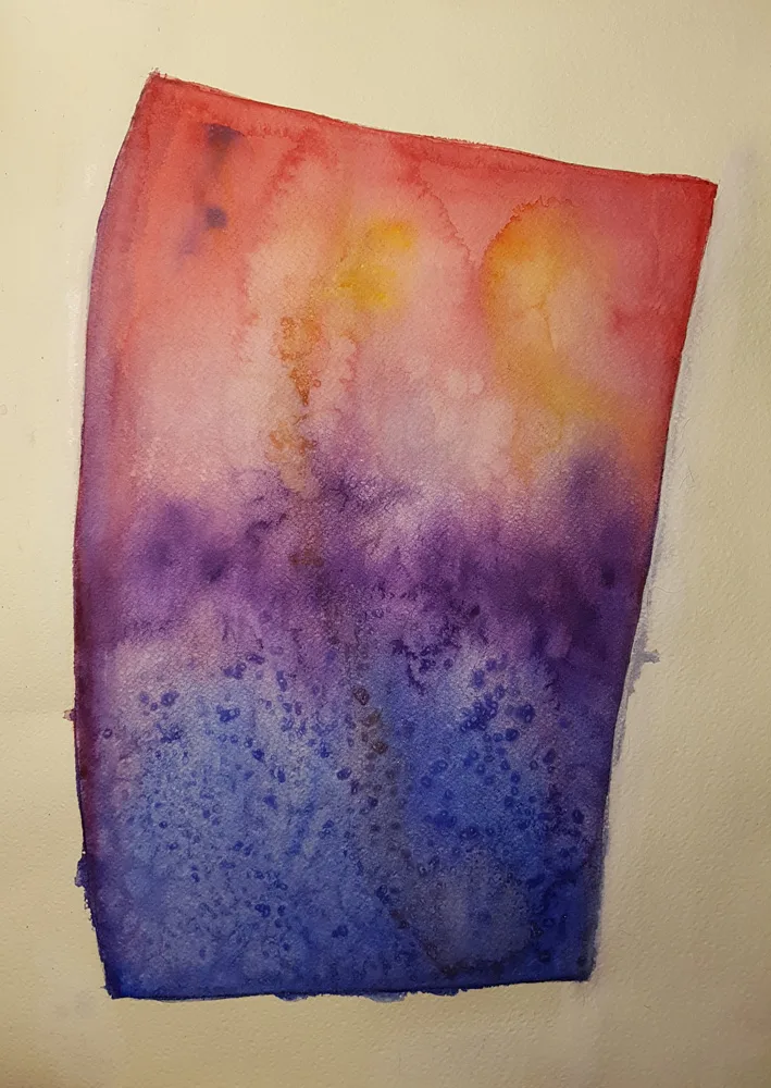 Astratto rosa e blu