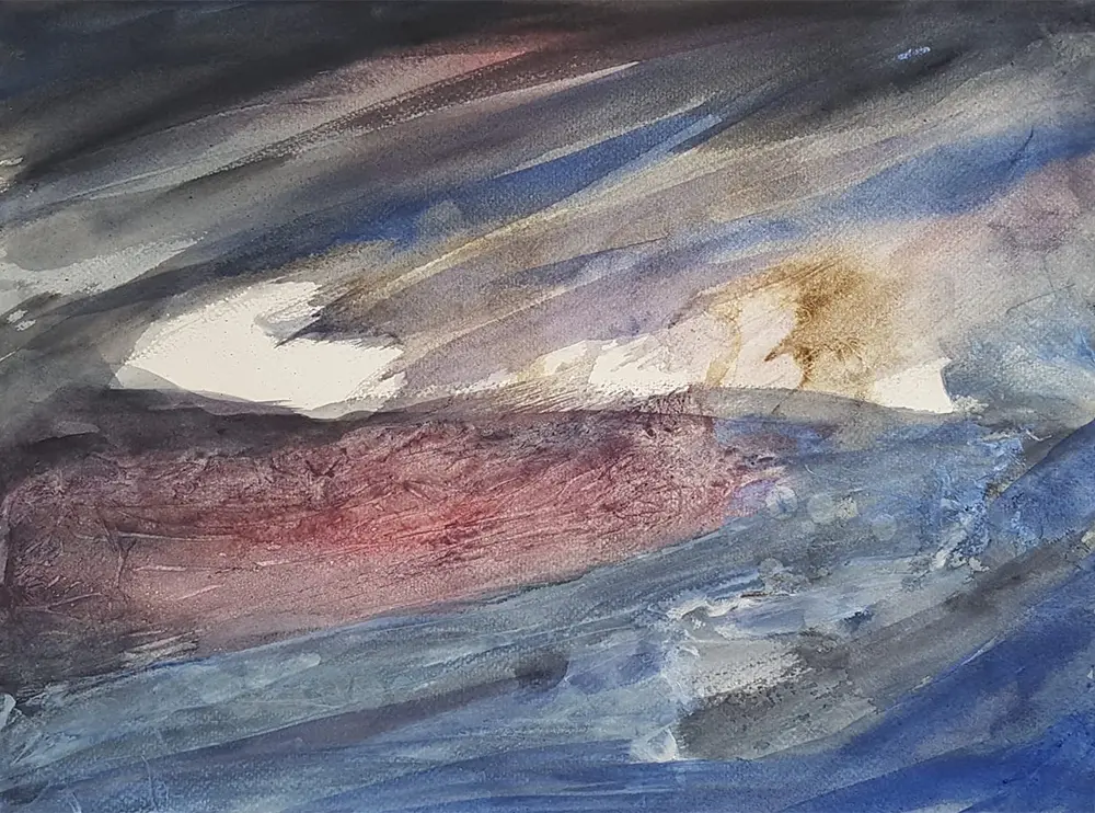 Rough sea