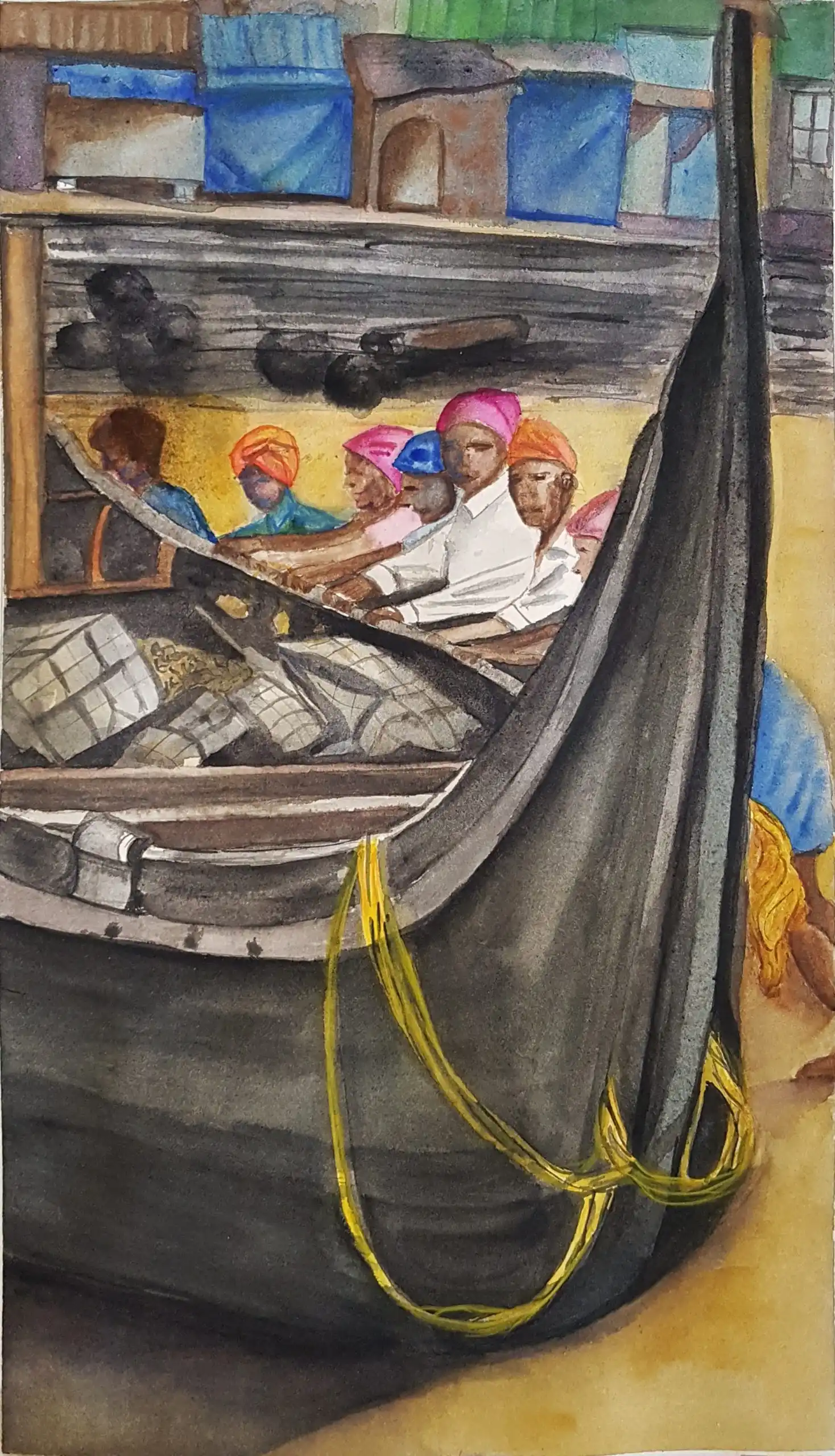 Fishermen in South India